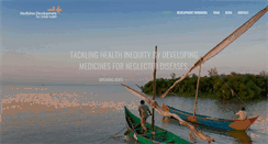 Desktop Screenshot of medicinesdevelopment.com